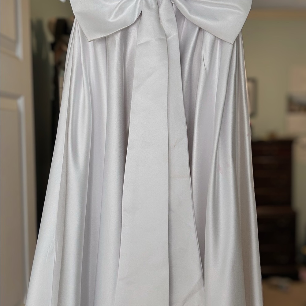 Elegant White Kids Dress